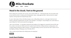 Desktop Screenshot of mikekrankota.com