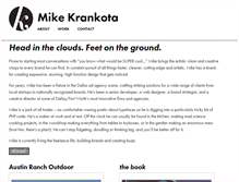 Tablet Screenshot of mikekrankota.com